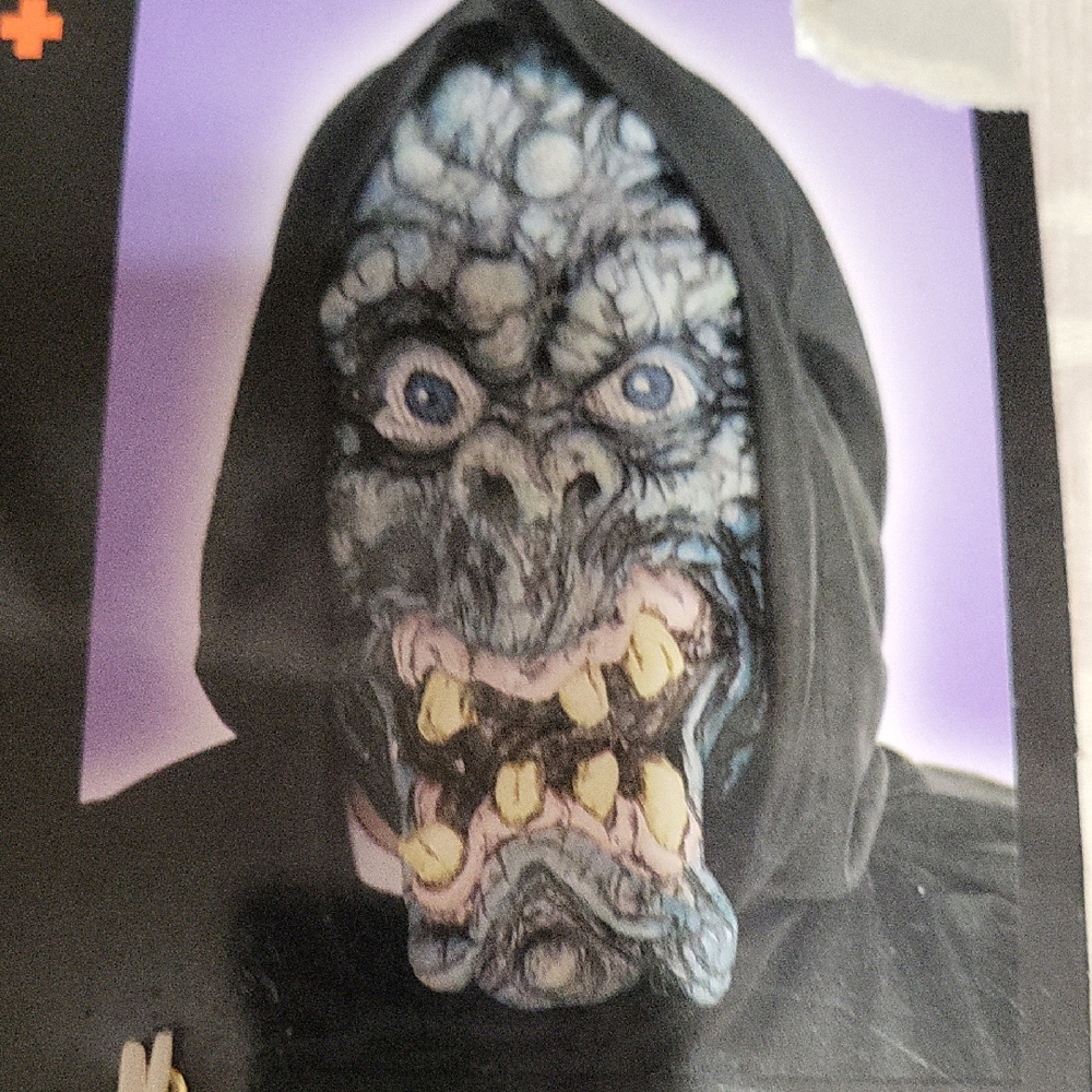 Scary Monster Mask with Hood